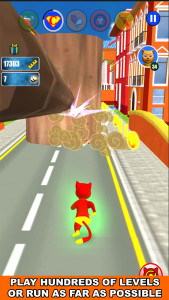 اسکرین شات بازی Super Hero Cat Run 6