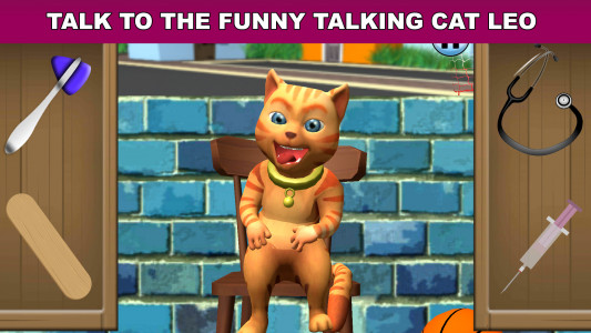 اسکرین شات بازی Talking Cat Leo: Virtual Pet 1