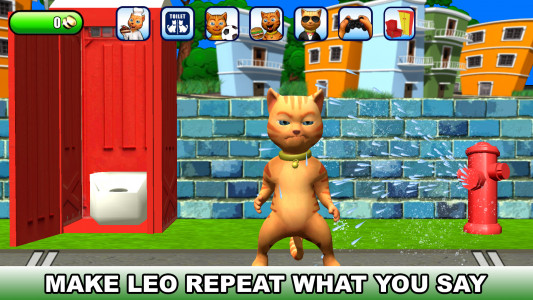 اسکرین شات بازی Talking Cat Leo: Virtual Pet 5