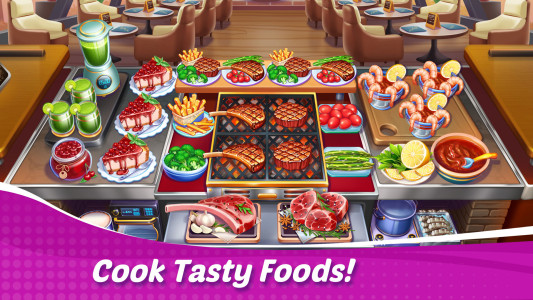 اسکرین شات 1 بازی Cooking Wonder: Cooking Games