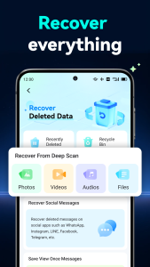 اسکرین شات 2 برنامه Dr.Fone: Photo & Data Recovery