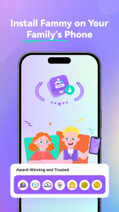 اسکرین شات 1 برنامه Fammy - Blocksite