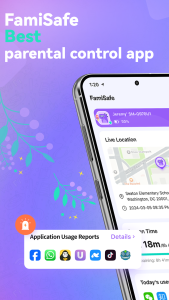 اسکرین شات 1 برنامه Parental Control App- FamiSafe
