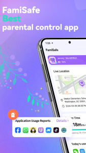 اسکرین شات 1 برنامه Parental Control App- FamiSafe
