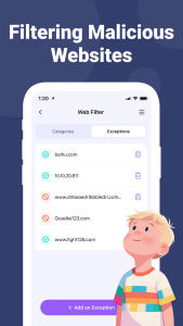 اسکرین شات 5 برنامه Parental Control App- FamiSafe