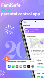اسکرین شات برنامه Parental Control App- FamiSafe 1
