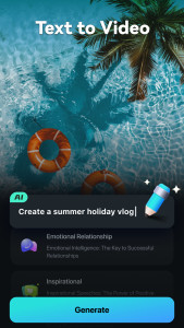 اسکرین شات 3 برنامه Filmora：AI Video Editor, Maker