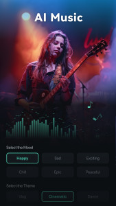 اسکرین شات 7 برنامه Filmora：AI Video Editor, Maker