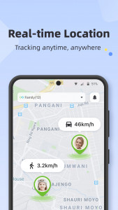 اسکرین شات برنامه Geonection: Live GPS Tracker 1