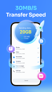 اسکرین شات 4 برنامه MobileTrans: Data Transfer