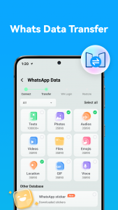 اسکرین شات برنامه Data Transfer - MobileTrans 6