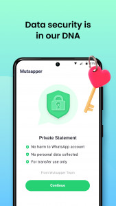 اسکرین شات برنامه Mutsapper - Chat App Transfer 6