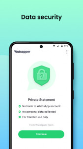 اسکرین شات برنامه Mutsapper - Chat App Transfer 5