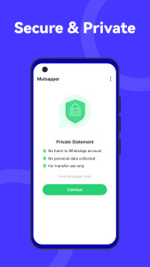 اسکرین شات 6 برنامه Mutsapper - Chat App Transfer