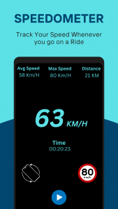 اسکرین شات 1 برنامه Speedometer – GPS Speedometer