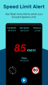 اسکرین شات 2 برنامه Speedometer – GPS Speedometer