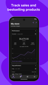 اسکرین شات 1 برنامه WooCommerce: Store & POS