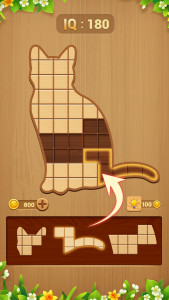 اسکرین شات 1 بازی Wood Block Puzzle: Jigsaw Game