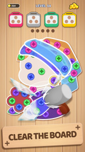 اسکرین شات 6 بازی Woodle Screw Jam: Nuts & Bolts