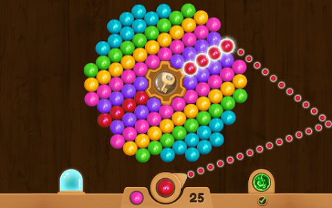 اسکرین شات بازی Wood Pop - Spin Bubbles 1