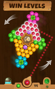 اسکرین شات بازی Wood Pop - Spin Bubbles 4