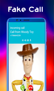 اسکرین شات برنامه Prank Call from woody- Real Video Voice 1