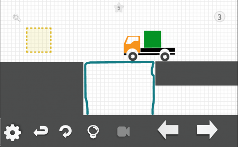 اسکرین شات بازی Brain it on the truck! 3