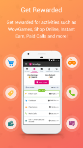 اسکرین شات 2 برنامه WowApp - Earn. Share. Do Good