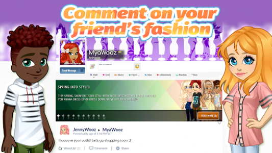 اسکرین شات برنامه Woozworld - Fashion & Fame MMO 8