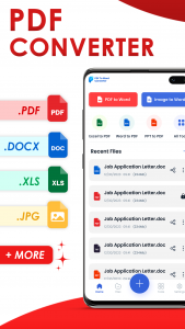 اسکرین شات برنامه PDF Converter - PDF to Word 1