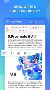اسکرین شات برنامه Docx Reader, Word Viewer : Document Manager 4