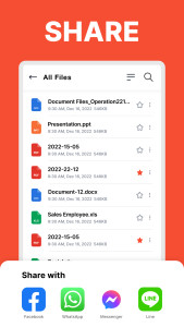 اسکرین شات 4 برنامه Document Reader & Viewer