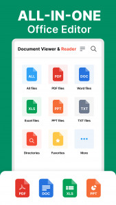 اسکرین شات برنامه Document Reader & Viewer 1