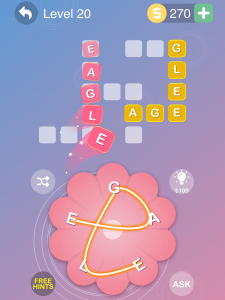 اسکرین شات 6 بازی Word Flower - Connect Cross Wo