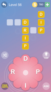 اسکرین شات بازی Word Flower - Connect Cross Word Game 8