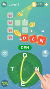 اسکرین شات بازی Word Flower - Connect Cross Word Game 2