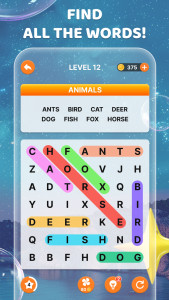 اسکرین شات 6 بازی Word Search!