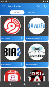 اسکرین شات برنامه Iran Radio 1
