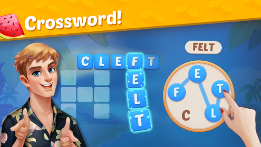 اسکرین شات 3 بازی Alice's Resort - Word Game