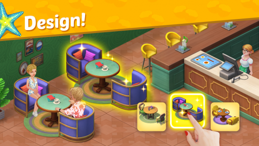اسکرین شات 2 بازی Alice's Resort - Word Game