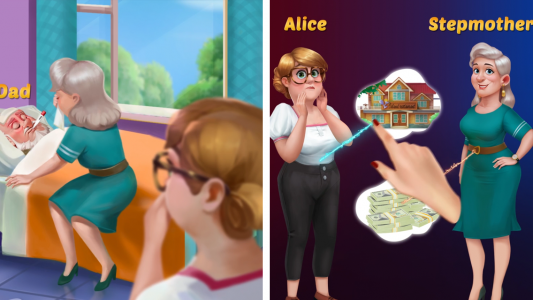 اسکرین شات 1 بازی Alice's Restaurant - Word Game