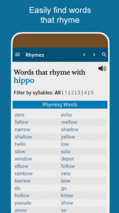 اسکرین شات برنامه Word Hippo 4
