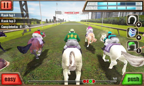 اسکرین شات بازی Horse Racing 3D 4