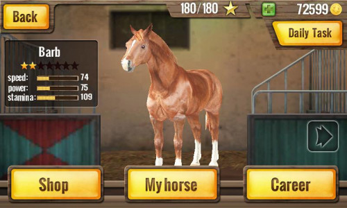 اسکرین شات بازی Horse Racing 3D 5
