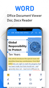 اسکرین شات برنامه Word Office - Word Docx, Word Viewer for Android 2