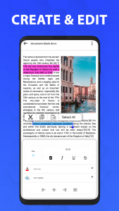 اسکرین شات برنامه Office Reader - Docx reader 3