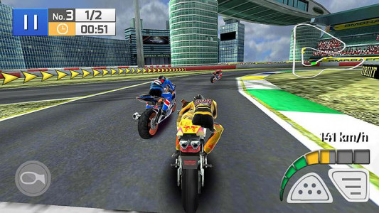 اسکرین شات بازی Real Bike Racing 2