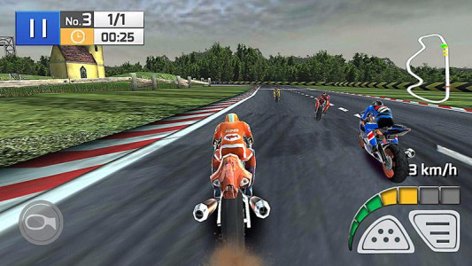اسکرین شات بازی Real Bike Racing 4