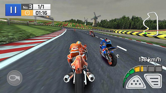 اسکرین شات 1 بازی Real Bike Racing