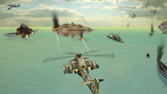اسکرین شات 2 بازی Gunship Strike 3D